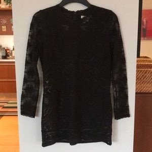 Isabel Marant Pour H&M Sheer Black Dress